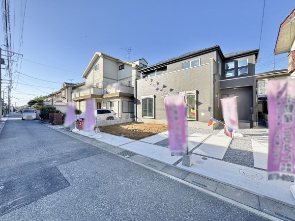 吉川市新栄、新築一戸建ての画像です