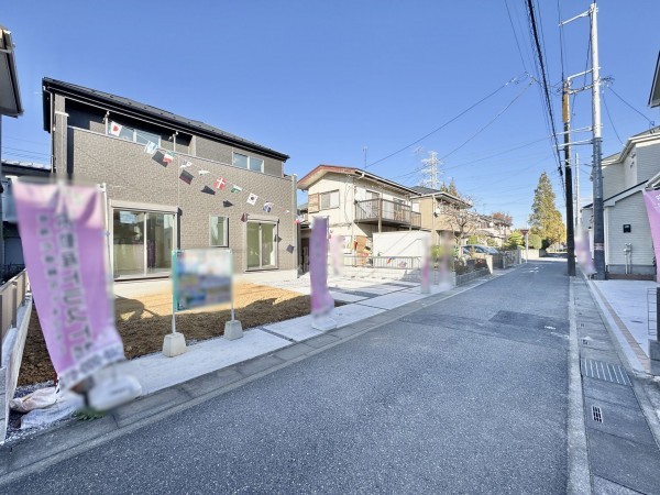 吉川市新栄、新築一戸建ての画像です