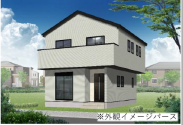 吉川市中井、新築一戸建ての画像です