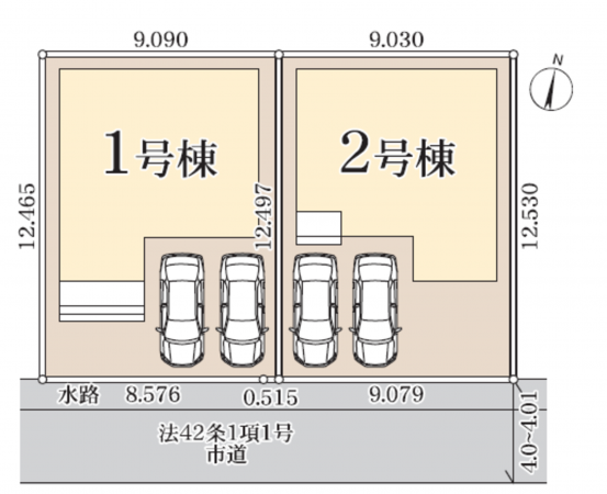 吉川市大字保、新築一戸建ての画像です