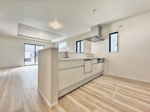 吉川市新栄、新築一戸建ての画像です