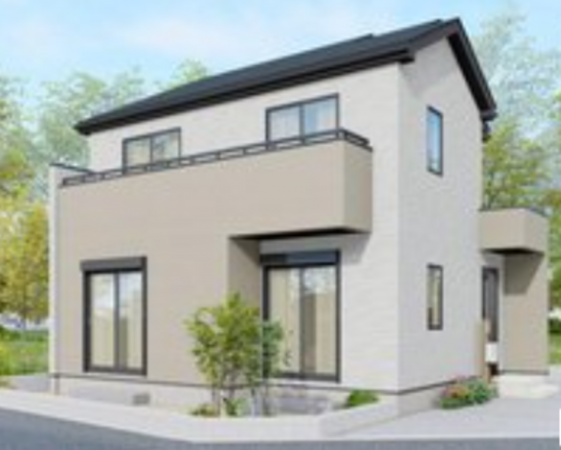 吉川市道庭、新築一戸建ての画像です