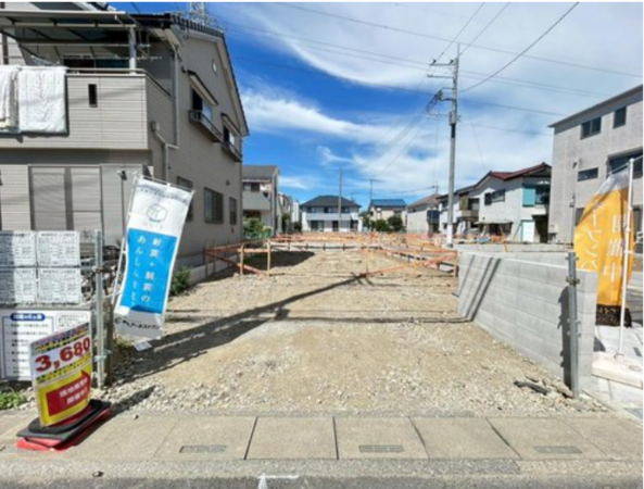 三郷市戸ケ崎、新築一戸建ての画像です