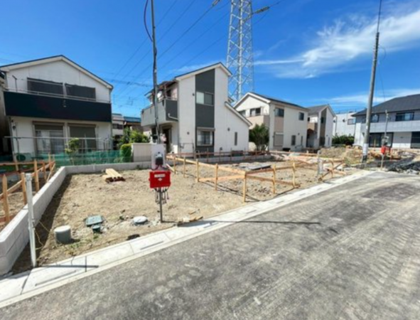 三郷市戸ケ崎、新築一戸建ての画像です