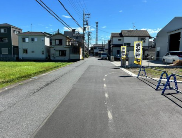 三郷市彦川戸、土地の画像です