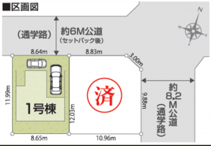 吉川市大字保、新築一戸建ての画像です