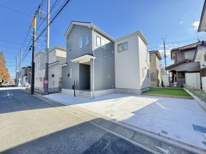 吉川市新栄、新築一戸建ての画像です