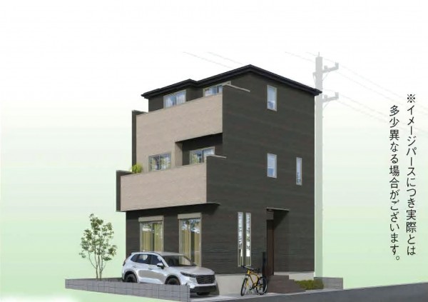 吉川市大字共保、新築一戸建ての画像です