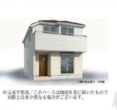 三郷市彦糸、新築一戸建ての画像です
