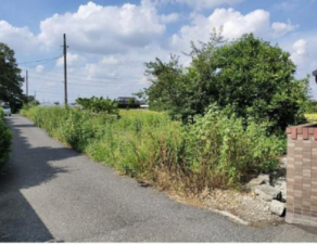 吉川市中井、土地の画像です