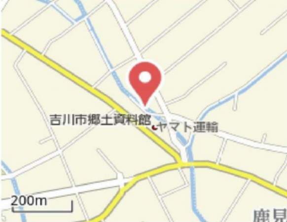 吉川市中井、土地の画像です