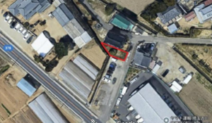 吉川市中井、土地の画像です