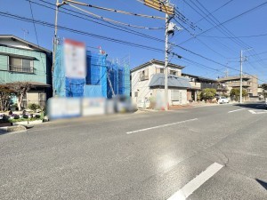 吉川市新栄、新築一戸建ての画像です