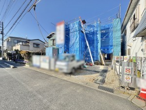 吉川市新栄、新築一戸建ての画像です