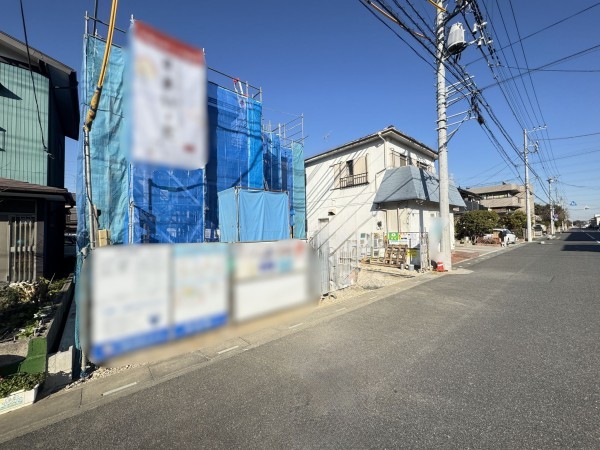 吉川市新栄、新築一戸建ての画像です