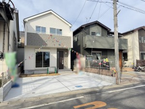 吉川市道庭、新築一戸建ての画像です