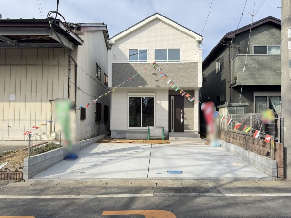 吉川市道庭、新築一戸建ての画像です