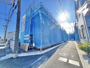 三郷市鷹野、新築一戸建ての画像です