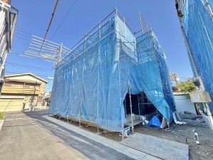 三郷市鷹野、新築一戸建ての画像です