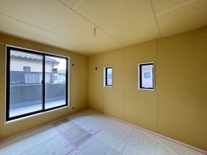 吉川市栄町、新築一戸建ての寝室画像です
