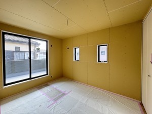 吉川市栄町、新築一戸建ての寝室画像です