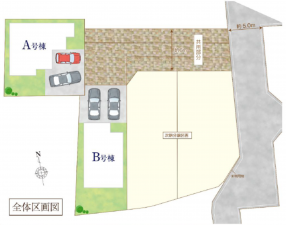 三郷市戸ケ崎、新築一戸建ての画像です