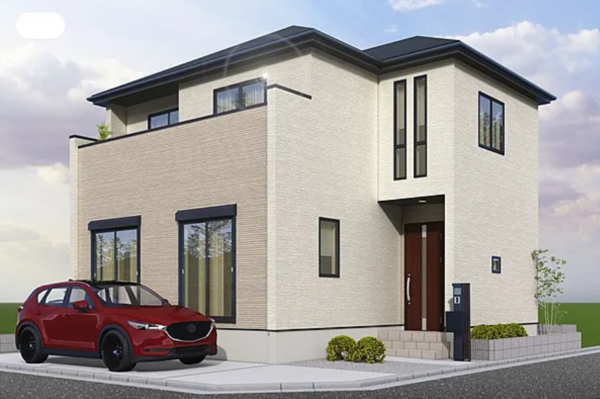 三郷市早稲田、新築一戸建ての画像です