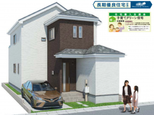 三郷市戸ケ崎、新築一戸建ての画像です