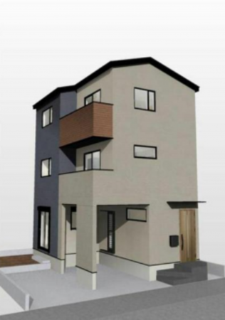 三郷市寄巻、新築一戸建ての画像です