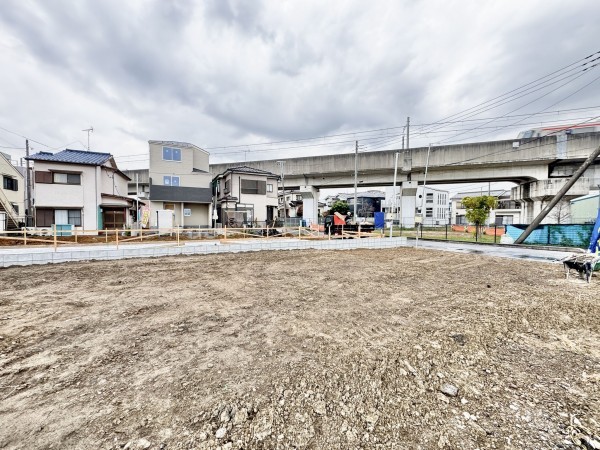 三郷市幸房、土地の画像です