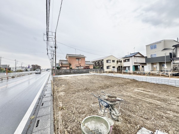 三郷市幸房、土地の画像です