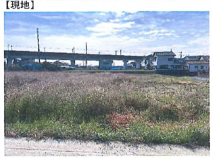 三郷市岩野木、土地の画像です