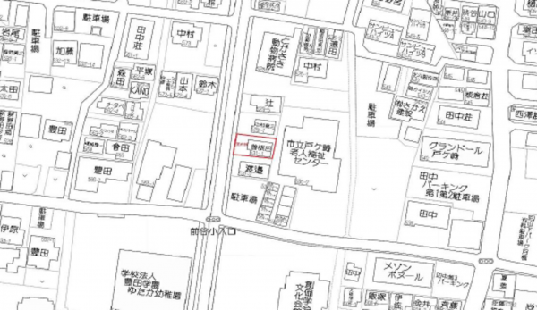 三郷市戸ケ崎、土地の間取り画像です