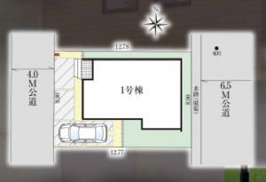 三郷市鷹野、新築一戸建ての画像です