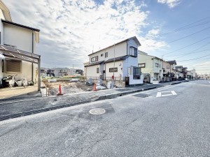 吉川市中曽根、新築一戸建ての画像です