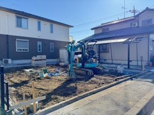 三郷市早稲田、新築一戸建ての画像です
