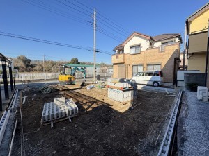三郷市早稲田、新築一戸建ての画像です