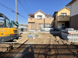 三郷市早稲田、新築一戸建ての画像です