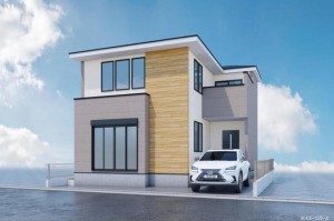 三郷市早稲田、新築一戸建ての画像です