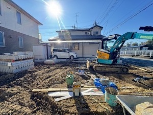 三郷市早稲田、新築一戸建ての画像です