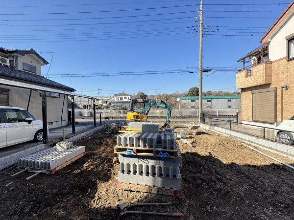 三郷市早稲田、新築一戸建ての画像です