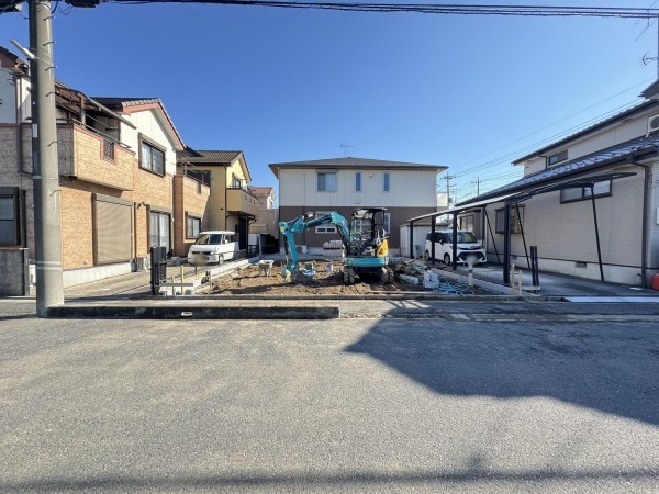 三郷市早稲田、新築一戸建ての画像です