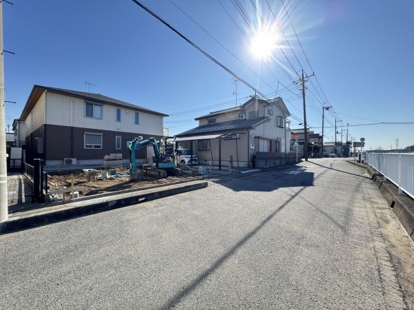 三郷市早稲田、新築一戸建ての画像です