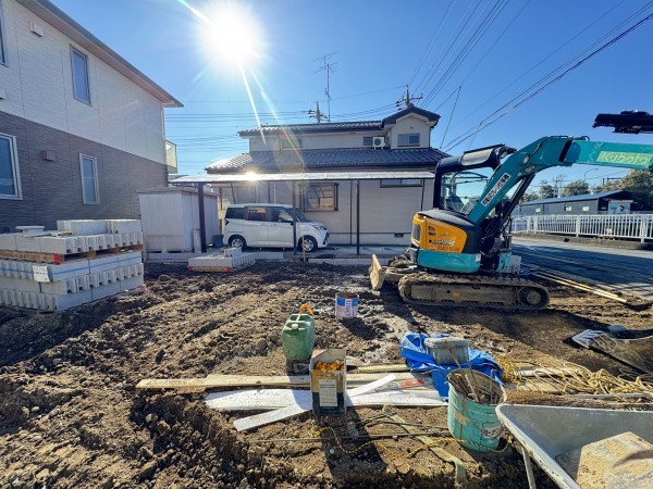 三郷市早稲田、新築一戸建ての画像です
