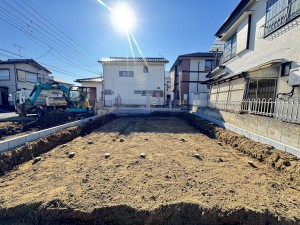 三郷市早稲田、新築一戸建ての画像です