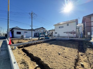 三郷市早稲田、新築一戸建ての画像です