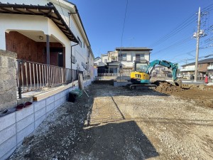 三郷市早稲田、新築一戸建ての画像です