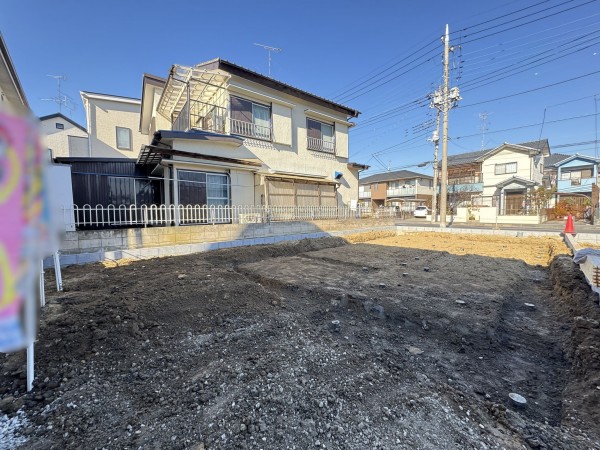 三郷市早稲田、新築一戸建ての画像です