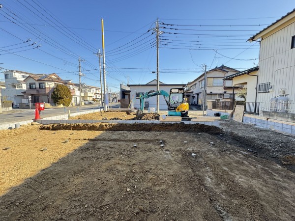 三郷市早稲田、新築一戸建ての画像です