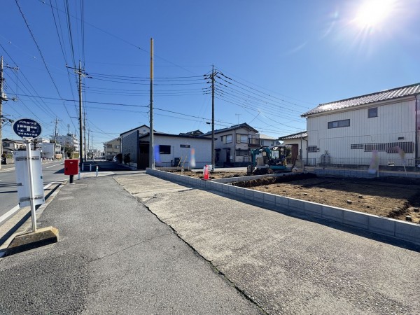 三郷市早稲田、新築一戸建ての画像です